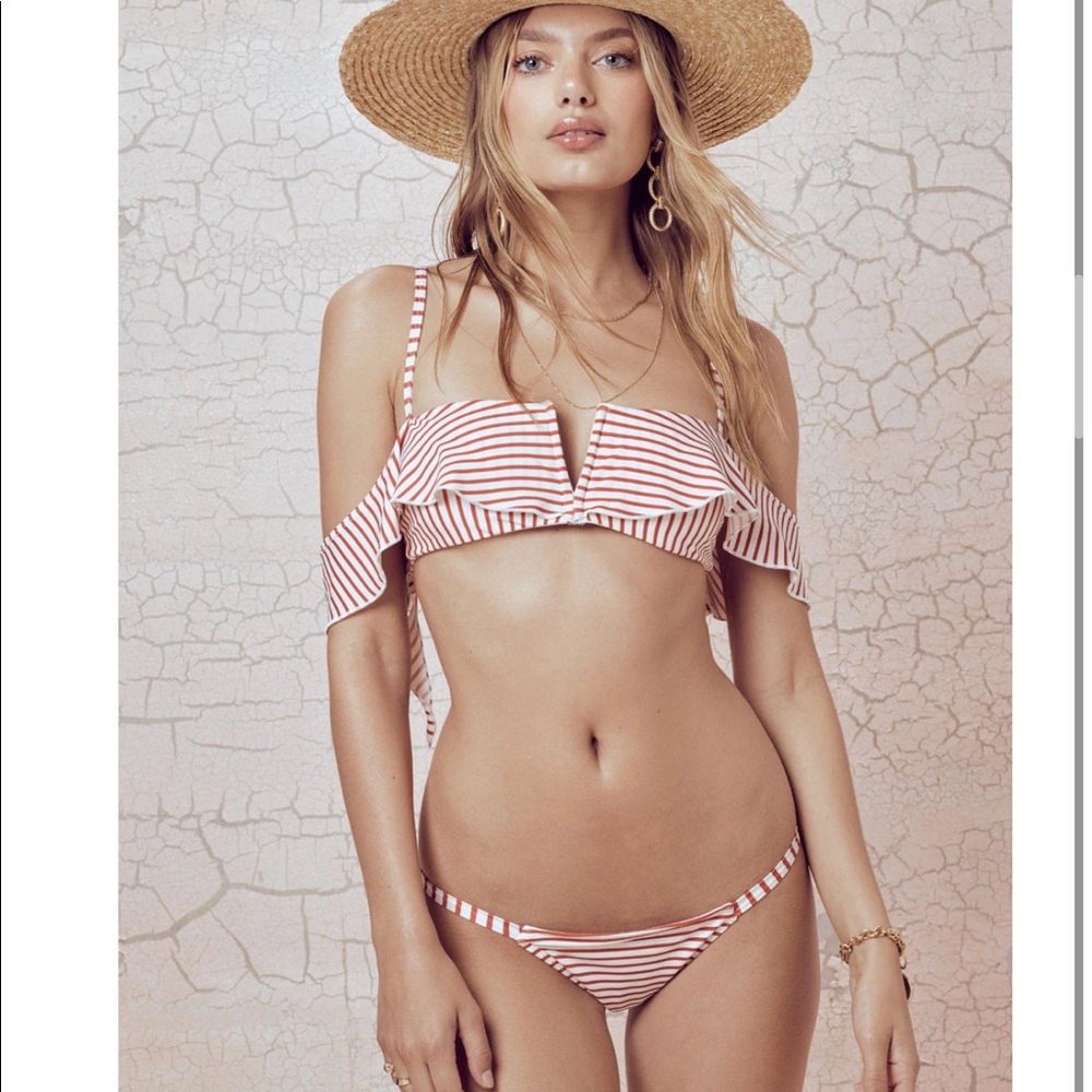 For Love & Lemons FULLSET Coco Convertible Bikini S XS